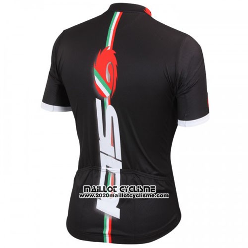 2014 Maillot Ciclismo Castelli SIDI Rouge et Noir Manches Courtes et Cuissard